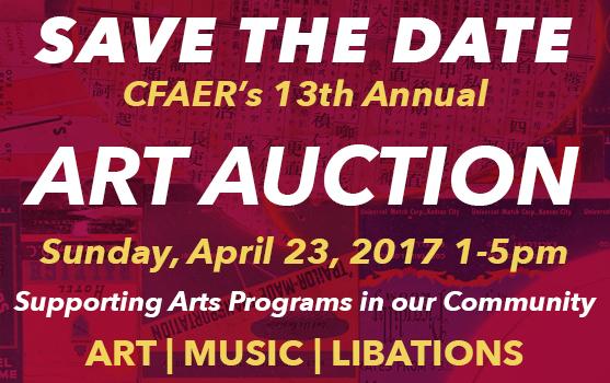 CFAER’S 13TH ANNUAL ART AUCTION APRIL 23, 2017